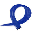 Bleu cobalt, 50 cm - Crazy Colour Clip On - | Fashiongirl