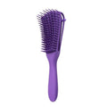 Brosse à cheveux incurvée Flex - Violet - Accessoire de coiffure | Fashiongirl