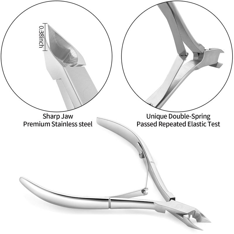Cuticle Nipper / Cuticle Scissors / Cuticle Nipper - Stainless steel - | Fashiongirl