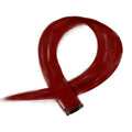 Rouge foncé 50 cm - Crazy Colour Clip On - | Fashiongirl
