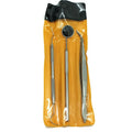 Hygiène dentaire, kit de nettoyage dentaire 3 pièces - 1 miroir buccal, 1 curette, 1 grattoir - | Fashiongirl