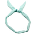 Bandeau flexible avec fil d'acier - turquoise - Accessoires pour cheveux | Fashiongirl