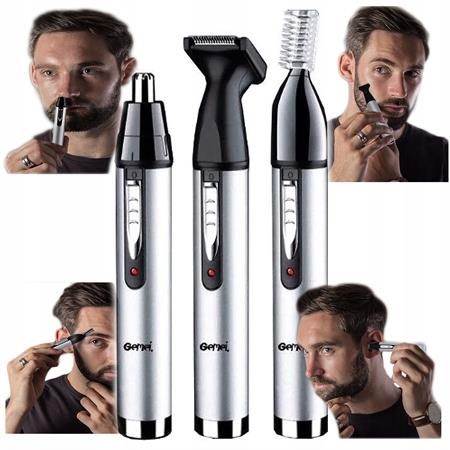 Gemei 3 - in - 1 Nose &amp; Ear Trimmer GM - 3107 - | Fashiongirl