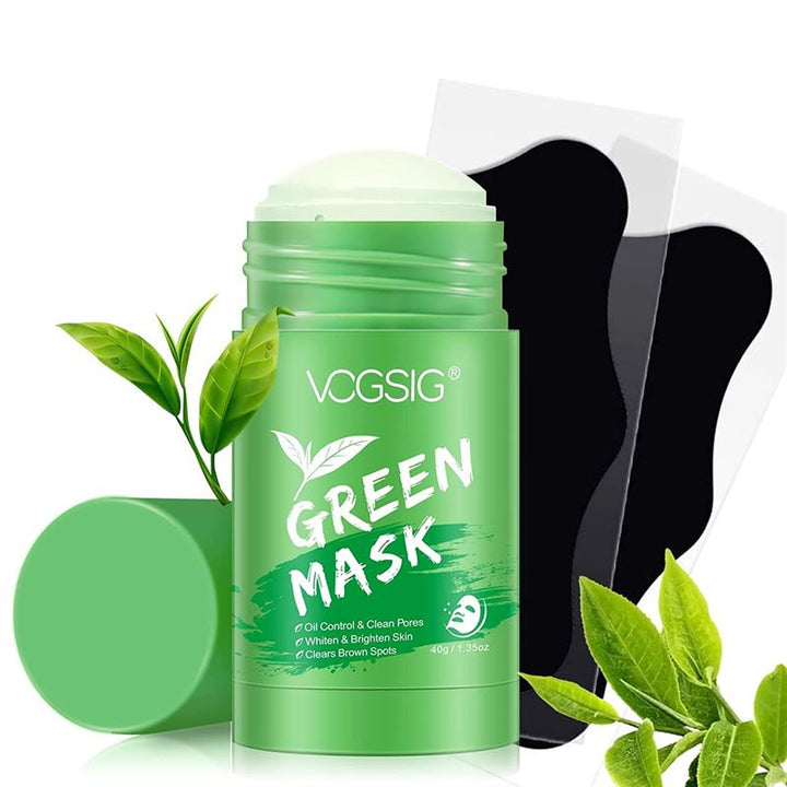 Green Tea Mask Stick - Remove blackheads with green tea extract - | Fashiongirl