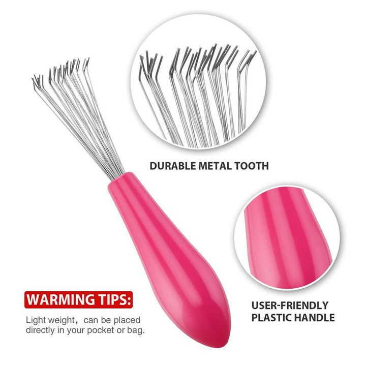 Hair brush cleaner tool - pink - Hair Styling tool | Fashiongirl