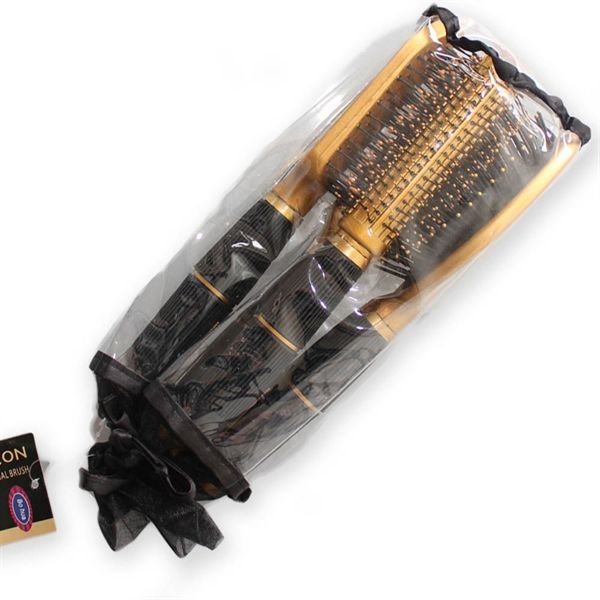 Hair brush set Gold Edition - Salon Professional - Perfect gift idea - Hair Styling tool | Fashiongirl