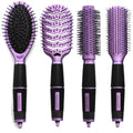 Set de brosses à cheveux Purple Edition - Salon Professional - Idée cadeau parfaite - Outil de coiffure | Fashiongirl