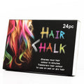Craies pour cheveux, lot de 24 craies / crayons pour cheveux - Accessoires pour cheveux | Fashiongirl