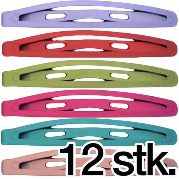 Barrettes de couleur pastel - 10 pièces - | Fashiongirl