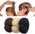 Donut pour cheveux - Blond, brun, noir - 17 cm - Accessoires pour cheveux | Fashiongirl
