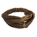 Bandeau en velours - Marron - Accessoires pour cheveux