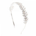 Bandeau avec feuilles argentées - Accessoires pour cheveux