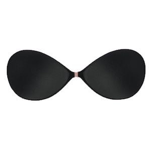 Soutien-gorge push-up invisible noir - Lingerie sculptante | Fashiongirl
