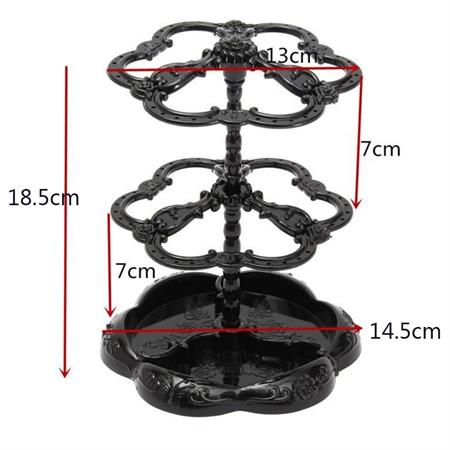 Jewellery stand for earrings with tray - | Fashiongirl