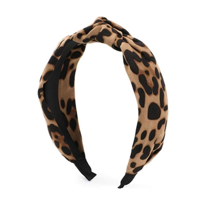 Leopard Headband, wide - Hair Accessories