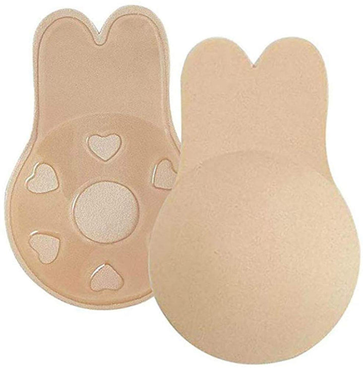 Pads de Levage Invisibles Shapelux - Soutien-Gorge Adhésif Oreilles de Lapin - Beige