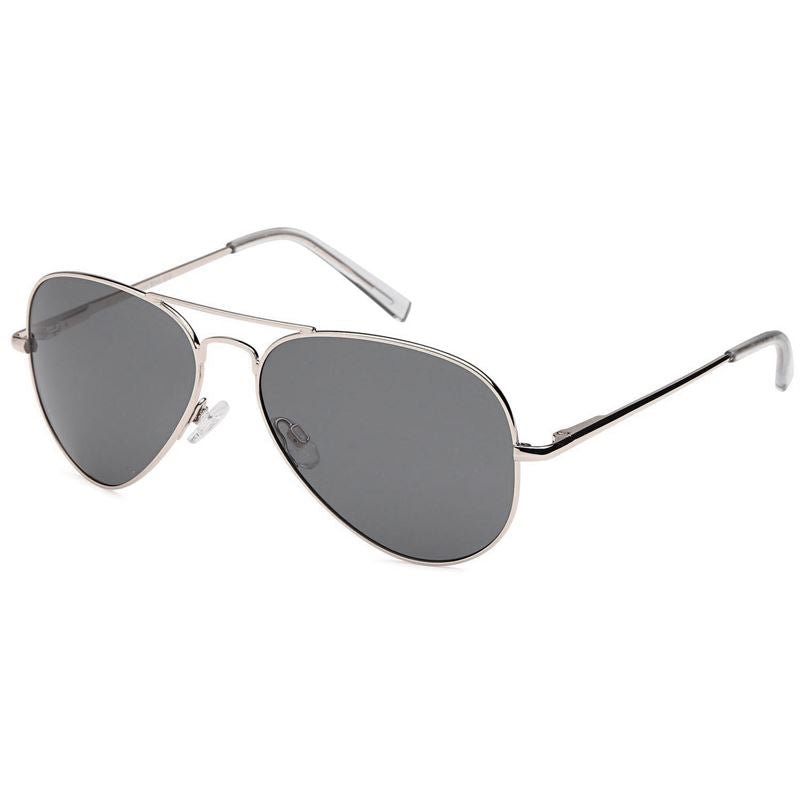 Lunettes de soleil aviateur classiques Lux avec monture argentée - | Fashiongirl