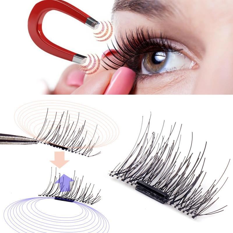 Faux cils magnétiques réutilisables - sans colle - | Fashiongirl