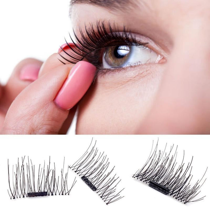 Faux cils magnétiques réutilisables - sans colle - | Fashiongirl