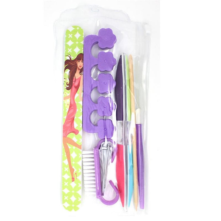 Manicure &amp; Pedicure Set - 7 pieces - | Fashiongirl