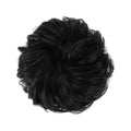 Élastique à cheveux Messy Bun avec cheveux artificiels bouclés - #2 Noir naturel - Accessoires pour cheveux | Fashiongirl