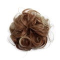 Élastique à cheveux Messy Bun avec cheveux artificiels bouclés #24/613 - Mélange blond/cuivré - Accessoires pour cheveux | Fashiongirl