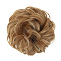 Élastique à cheveux Messy Bun avec cheveux artificiels bouclés - 24/613 Honey Blond Mix - Accessoires pour cheveux | Fashiongirl