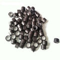 Micro-anneaux en silicone pour extensions - Marron 100 pièces - | Fashiongirl
