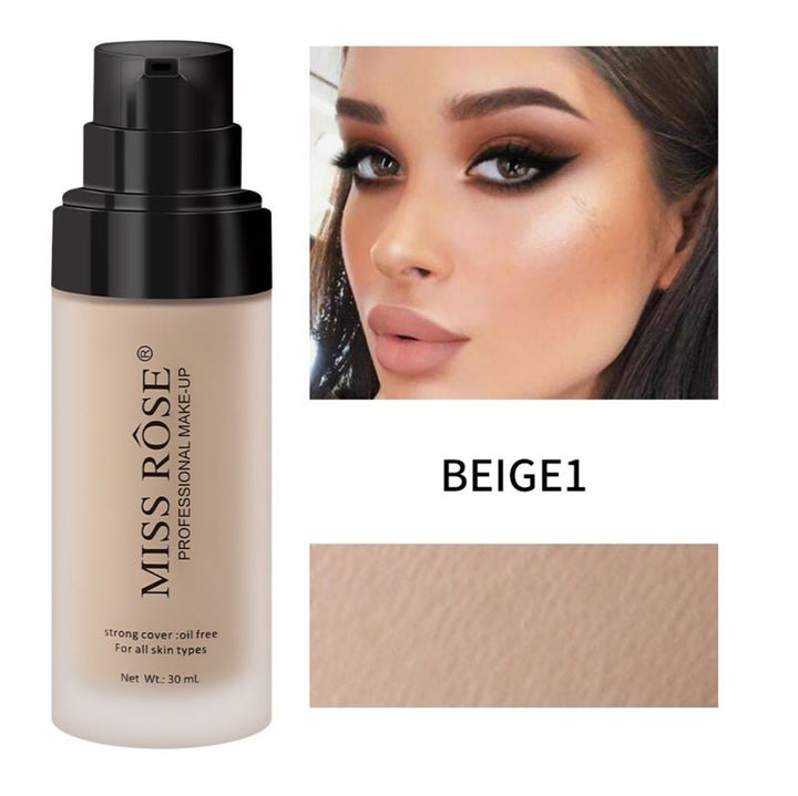 Fond de teint Miss Rose - Beige 1 (30 ml) - | Fashiongirl