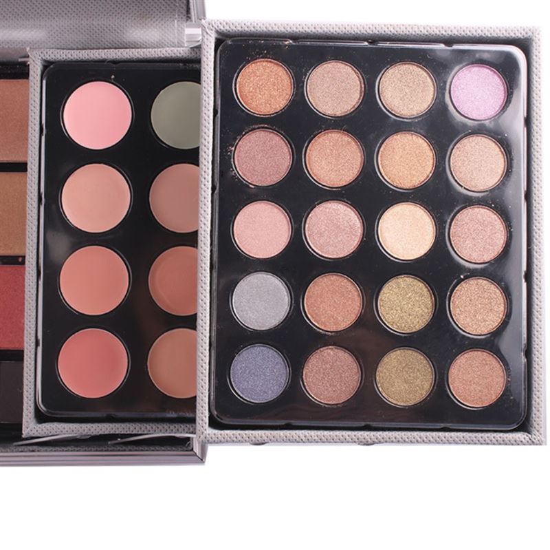 Boîte multifonctionnelle en aluminium pour palettes de maquillage Miss Rose - | Fashiongirl