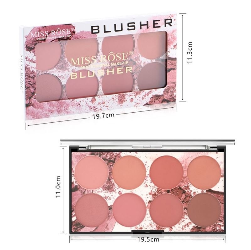 Blush mat professionnel Miss Rose - | Fashiongirl