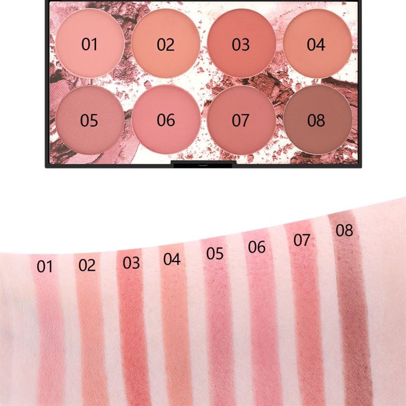 Blush mat professionnel Miss Rose - | Fashiongirl