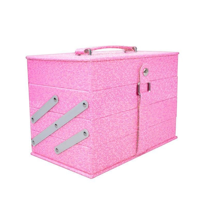 Trousse de maquillage Miss Young en boîte - Holographique rose (MC1205) - | Fashiongirl