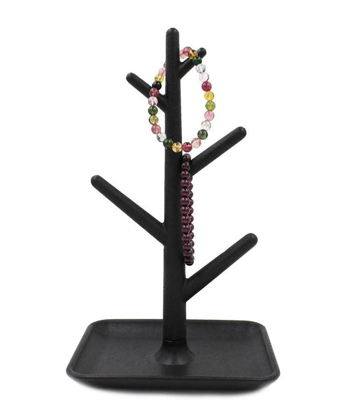 Arbre à bijoux Mono, minimaliste en noir - | Fashiongirl