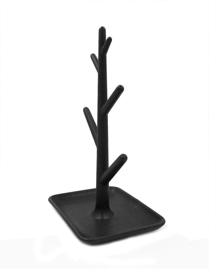 Arbre à bijoux Mono, minimaliste en noir - | Fashiongirl