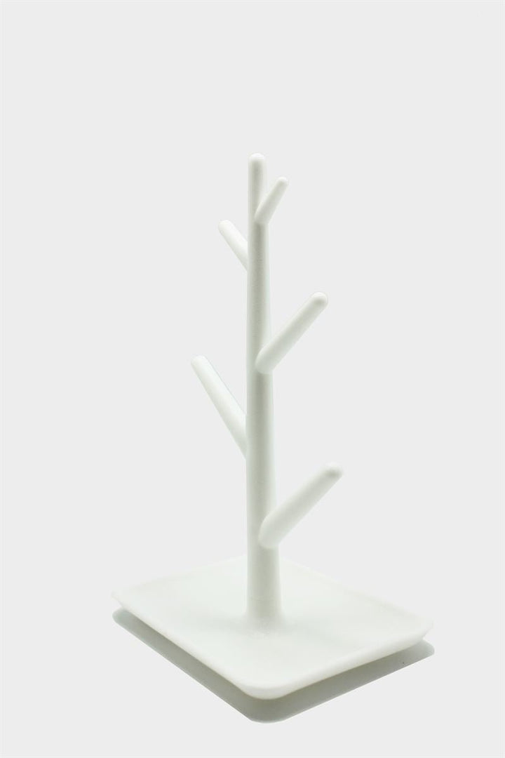 Arbre à bijoux Mono, minimaliste en blanc - | Fashiongirl