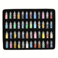 Décoration pour ongles / Kit de décoration pour ongles pour manucure avec perles, paillettes, strass et diamants - 48 flacons - | Fashiongirl
