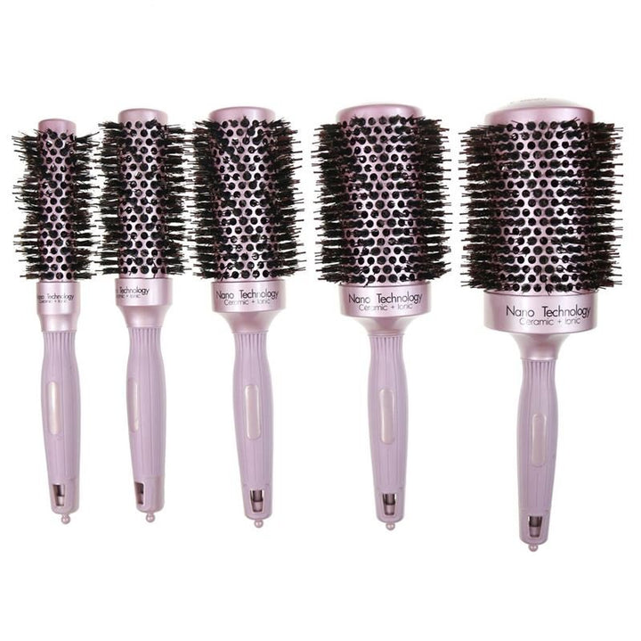 Nano Ceramic Thermal Hair Brush with Boar Hair - 25 MM - Hair Styling tool | Fashiongirl