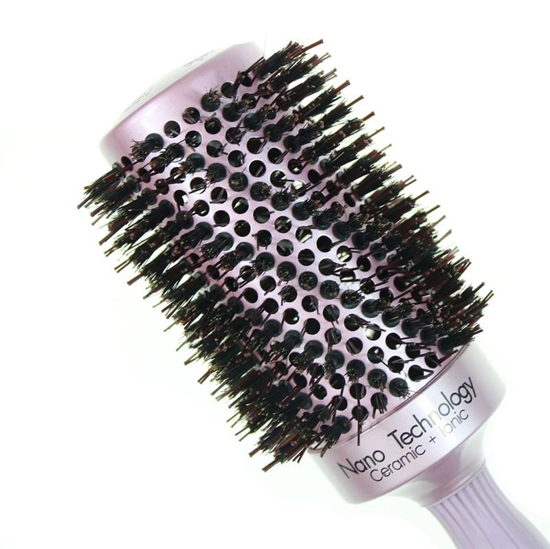 Nano Ceramic Thermal Thermal Hair Brush with Boar Hair - 32 MM - Hair Styling tool | Fashiongirl