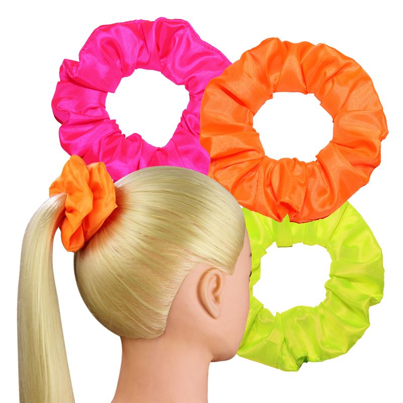 Neon Scrunchie - Neon Yellow - Hair Accessories