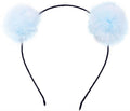 Bandeau Ombre Pom Pom - Bleu - Accessoires pour cheveux