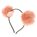 Bandeau Ombre Pom Pom - Pêche - Accessoires pour cheveux