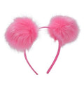 Bandeau Ombre Pom Pom - Rose - Accessoires pour cheveux