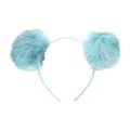 Bandeau Ombre Pom Pom - Turquoise - Accessoires pour cheveux
