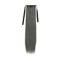 Queue de cheval Extensions en fibre lisses Gris foncé 171L# - | Fashiongirl