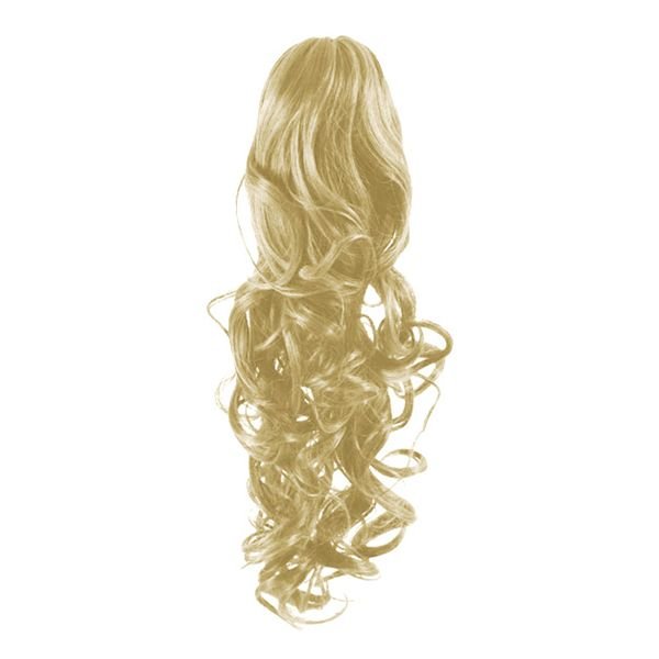 Extensions en fibre pour queue de cheval Blonde bouclée 613# - | Fashiongirl
