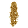 Extensions en fibre queue de cheval Bouclées Blond moyen 27# - | Fashiongirl