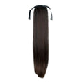 Extensions en fibre pour queue de cheval, lisses, brun foncé 2# - | Fashiongirl