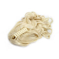 Queue de cheval avec barrette, bouclée - blonde #613 - | Fashiongirl