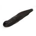 Queue de cheval avec barrette, droite - brun foncé n° 2 - | Fashiongirl